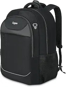 Travel Backpack, Anti Theft Durable Men Laptop Backpack with USB Port & organizer, Water Resistant Computer Bookbag,Carry on Luggage for Men Fits 15.6 Inch Tablet - Black