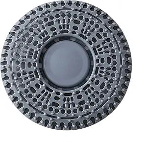 5.5 In Shower Hair Drain Catcher With Weighted Metal Core And Non-Slip Base, Modern Minimalist Design, Fits Most Standard Shower, Bathroom, Laundry And Kitchen Drains (Grey)