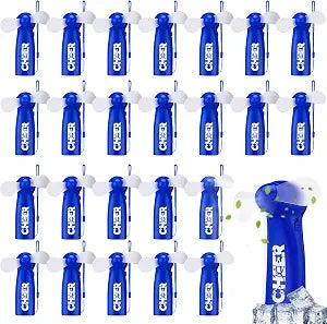 Glooglitter 20 Pcs Game Day Cheer Fans, Team Gifts Bulk, Blue
