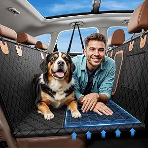 A-Pce Dog Car Seat Cover for Back Seat