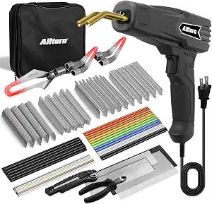 Allturn Plastic Welder 2 in 1 with the M8 Hot Cutting Tip(Black)