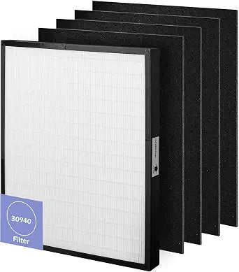 30940 Replacement Filter for Hunter Air Purifier QuietFlo Series (5-Piece)