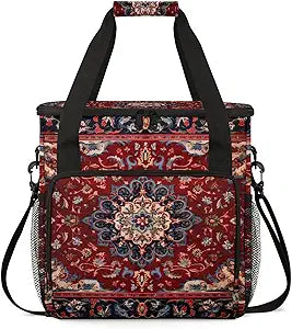 Travel Coffee Maker Carrying Bag Compatible with Keurig K-Mini or K-Mini Plus, Single Serve Coffee Maker Portable Storage Bag with Shoulder Strap (Bag Only)