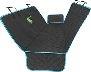 BDK Scooby Doo Dog Car Seat Cover for Back Seat Hammock Dog Seat Protector with Storage Pocket, Heavy Duty Rear Bench with Non-Slip Stitching, Interior Covers for Auto Truck Van SUV