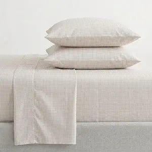 Martha Stewart - Twin Size Sheet Set with Fitted Sheet & Pillowcase