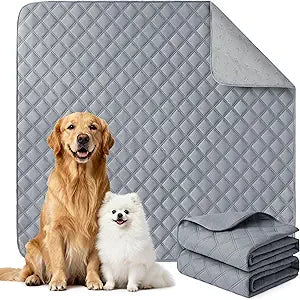 Eterish Reusable Washable Pee Pads for Dogs Extra Large 48'' x 60'' 2 Pack, Absorbent Pet Puppy Dog Training Pads Non-Slip, Waterproof Whelping Potty Pads for Dogs Leak-Proof