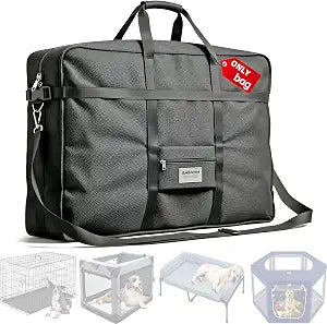 Dog Crate Storage Bag, 48 Inch Heavy Duty Waterproof Carrying Bag with Handles for Foldable Wire Crates & Pet Supplies
