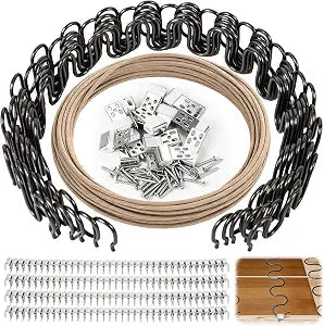 8 Pcs 28 Inch Couch Upholstery Spring Repair Replacement Kit