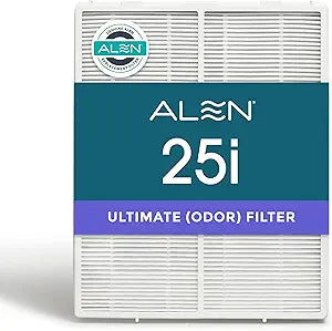 Alen B2 Replacement HEPA Ultimate Air Purifier Filter for BreatheSmart 25i - Captures Dust & Odor