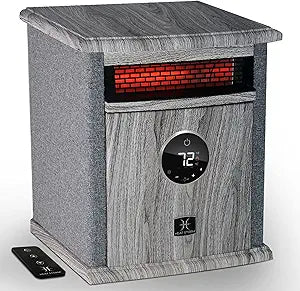 Heat Storm HS-1500-ILODG Cabinet Heater, 15" H x 13.5" W x 11" D, Gray