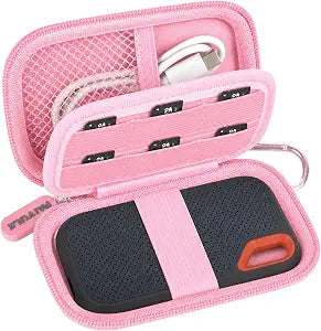PAIYULE Hard Case for SanDisk Extreme Portable SSD & PRO,SD Card Pocket