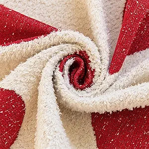 Cmfshape A Gift of Love - Beige Sofa Slipcovers with Red Hearts,Washable Couch Cover for Valentine's Day, for Family,Fits Most Couches,118"x71"