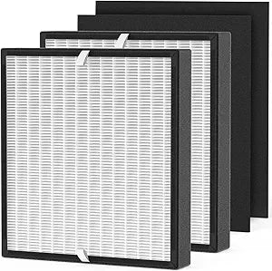 2-Pack BF35 Replacement Filter Compatible with BF35 for BreatheSmart Classic Purifier, 2├2-in-1 Filters + 2├Carbon Pre-Filters