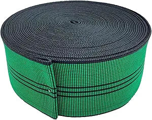 Upholstery Webbing Band Replacement for Chair, Couch, Sofa, 2ins 32ft Roll, Upholstery Seater Repair Material, Elastic, Latex, Stretchy Webbing Belt/Strap for Lawn Chair