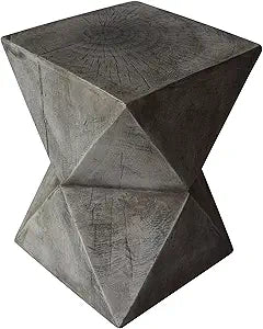 Christopher Knight Home Manuel Weight Concrete Accent Table, Light Gray