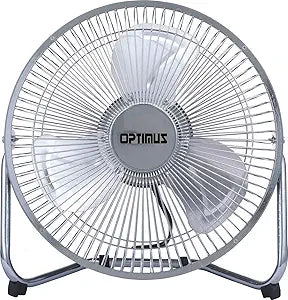 Optimus F-4092 9-Inch Industrial-Grade High-Velocity 2-Speed Fan