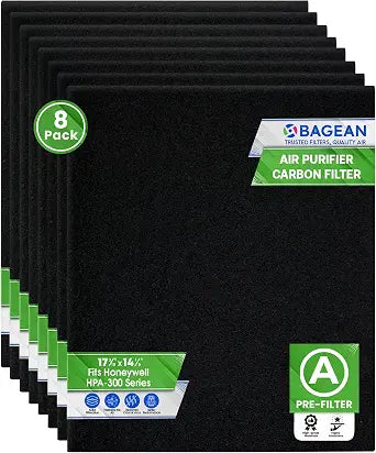 Bagean HPA300 Carbon Pre Filter A Compatible Honeywell Air Purifier Filter