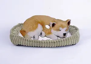 Perfect Petzzz Shiba, Realistic, Lifelike Stuffed Interactive Pet Toy, Companion Pet Dog with 100% Handcrafted Synthetic Fur | With Carpet, Certificate of Adoption