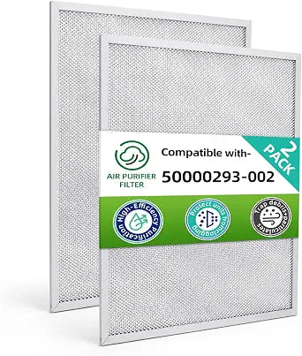 50000293-002 Post Filter 16" x 12.5"Compatible with HoneyWell Electronic Air Cleaner F300E F300A F50F F58F,16" x 25"(2 Pack)