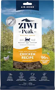 ZIWI Peak Air-Dried Cat Food Chicken - All Natural, High Protein, Grain Free, Limited Ingredient w/ Superfoods (14oz)