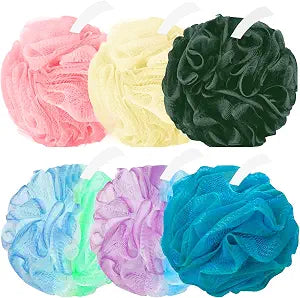 Amazerbst loofah,6 Pack Shower loofah loofah Sponge,Bath Sponge Body Scrubber for Women and Men