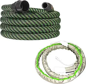 Dust Extractor Hose with Sleeve - D27/32 Compatible with Fes-tool Vacuum Suction Hose, fits for CT 26/36/48 CT 15/25 CT MINI and CT MIDI Vacumm (3.5M with Sleeve)