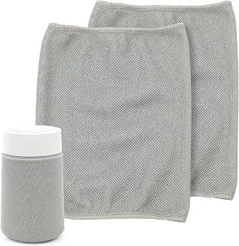 2 Packs Cloth Washable Pre-filter Cover for Blueair Blue Pure Mini Max Air Purifi-er, Premium Fabric Mini Max Pre Filter