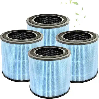 4 Pack AP0601 Replacement Filters Compatible with AIRTOK Air Purifi-er