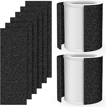 H-HF400-VP Replacement Filter Kit Compatible with Hunt-er H-HF400-VP H-PF400 Filter for HP400 Air purifi-er Series, 2+8 H-HF400 Filters