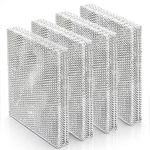 TOMOON Aluminum 35 Water Panel Replacement for April. aire Humidifier Compatible with 700 600 300 350 360 560 560A 568 600A 600M 700A 700M 760 760A 768,4 Pack