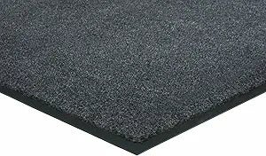 Herco 4' x 6' Indoor Outdoor Plush Carpet Mat - Grey