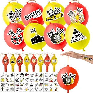 72 PCS Checkered Party Favors for Boys Girls
