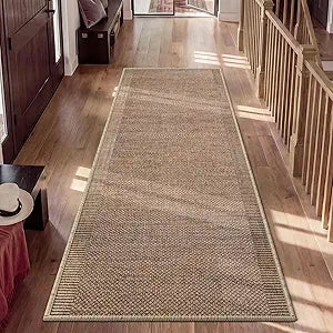 2x8 Kitchen Runner Non Slip Kitchen Rugs Mat, Washable Hallway Runner Rug Soft Long Low Pile Farmhouse Entryway Floor Mat for Bedroom Laundry Living Room Beside Rug
