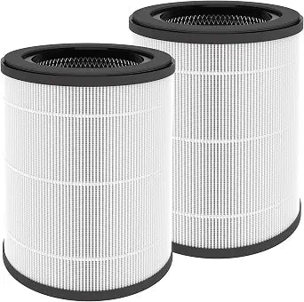 2 Pack ZQA-4000C Replacement Filter Compatible with ADTARK/VNIUP/Hopmirth ZQA-4000C and Fancybark ZQA-4000A Air Purifier, 3-in-1 HEPA 14 Filtration System