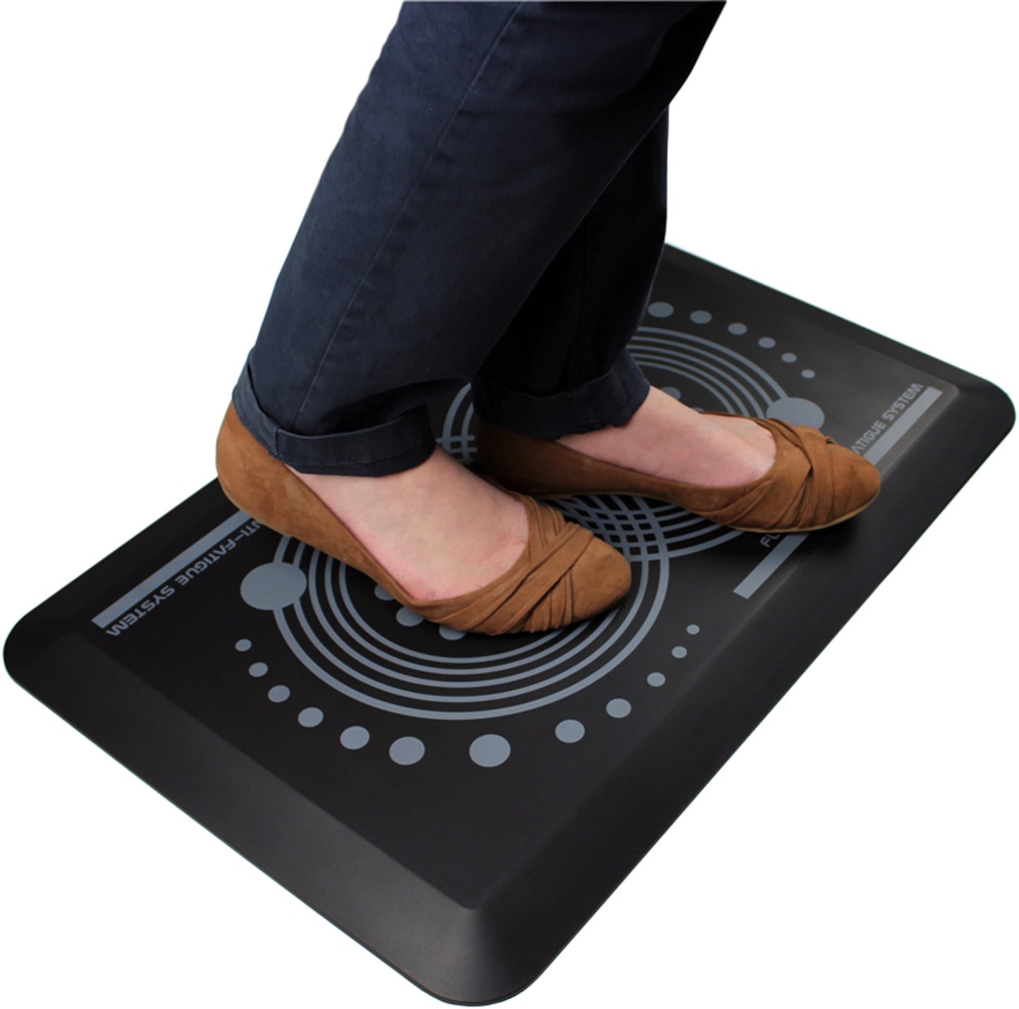 AFS-TEX® 2000 Black Active Anti-Fatigue Mat - 20" x 32"
