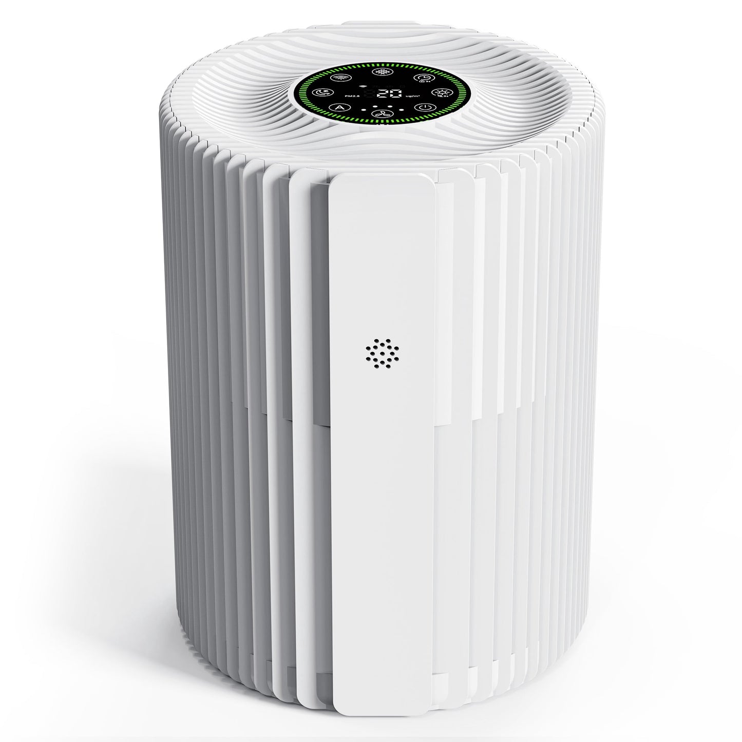 ALROCKET Air Purifier for Home, Smart WIFI, PM2.5 Digital Display, Auto Mode, 3-Layer Filter with 5 Speeds & Timer, Removes Wildfire Smoke, Dander, Dust, Pollen, Covers 600 ft²/2H