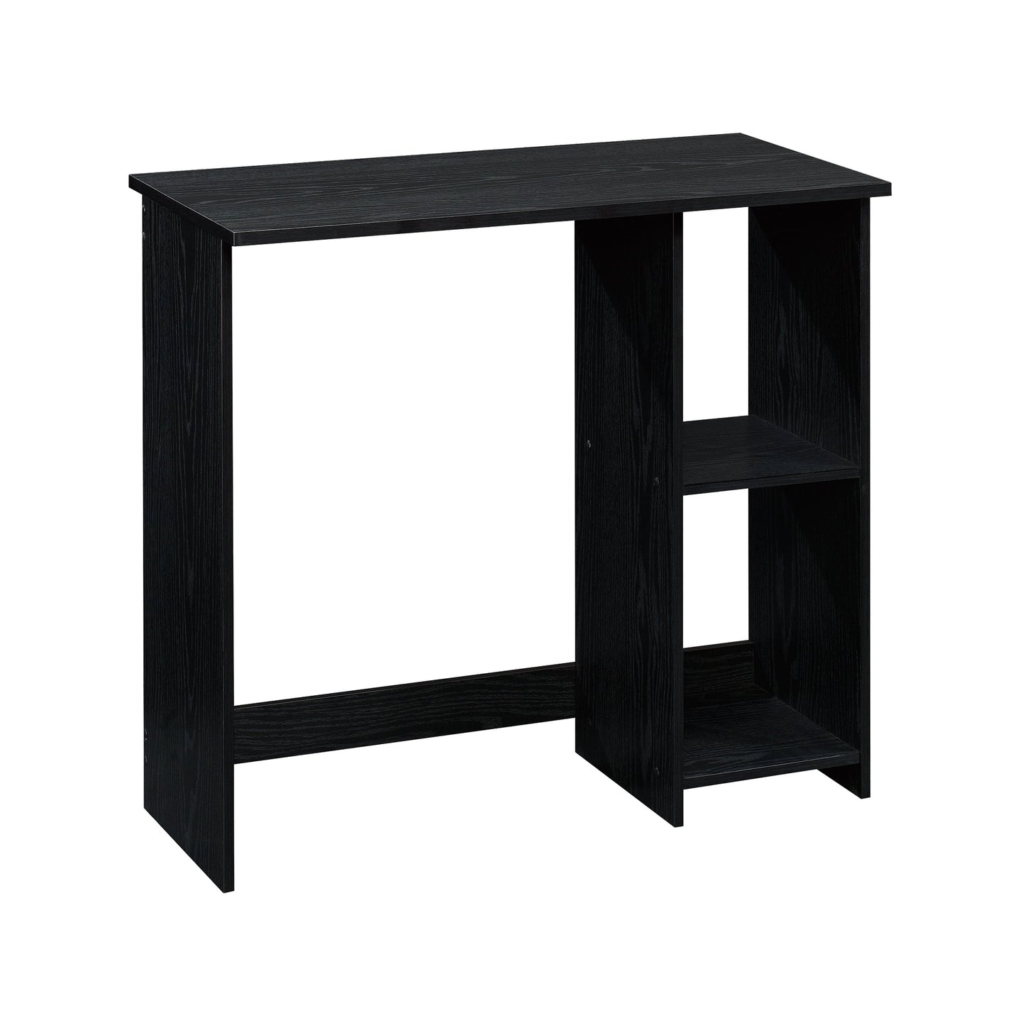 AOE Small Space and MEsh Task Chir Bundle Desk, Black