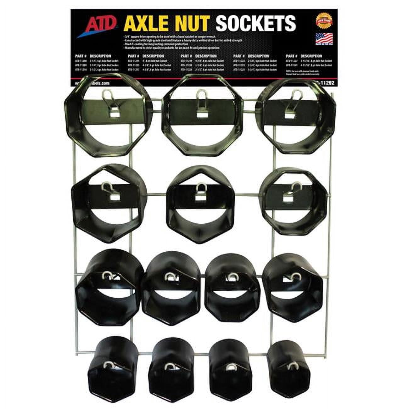 ATD Tools ATD-11219 4.87 in. x 8 PT Axle Nut Socket