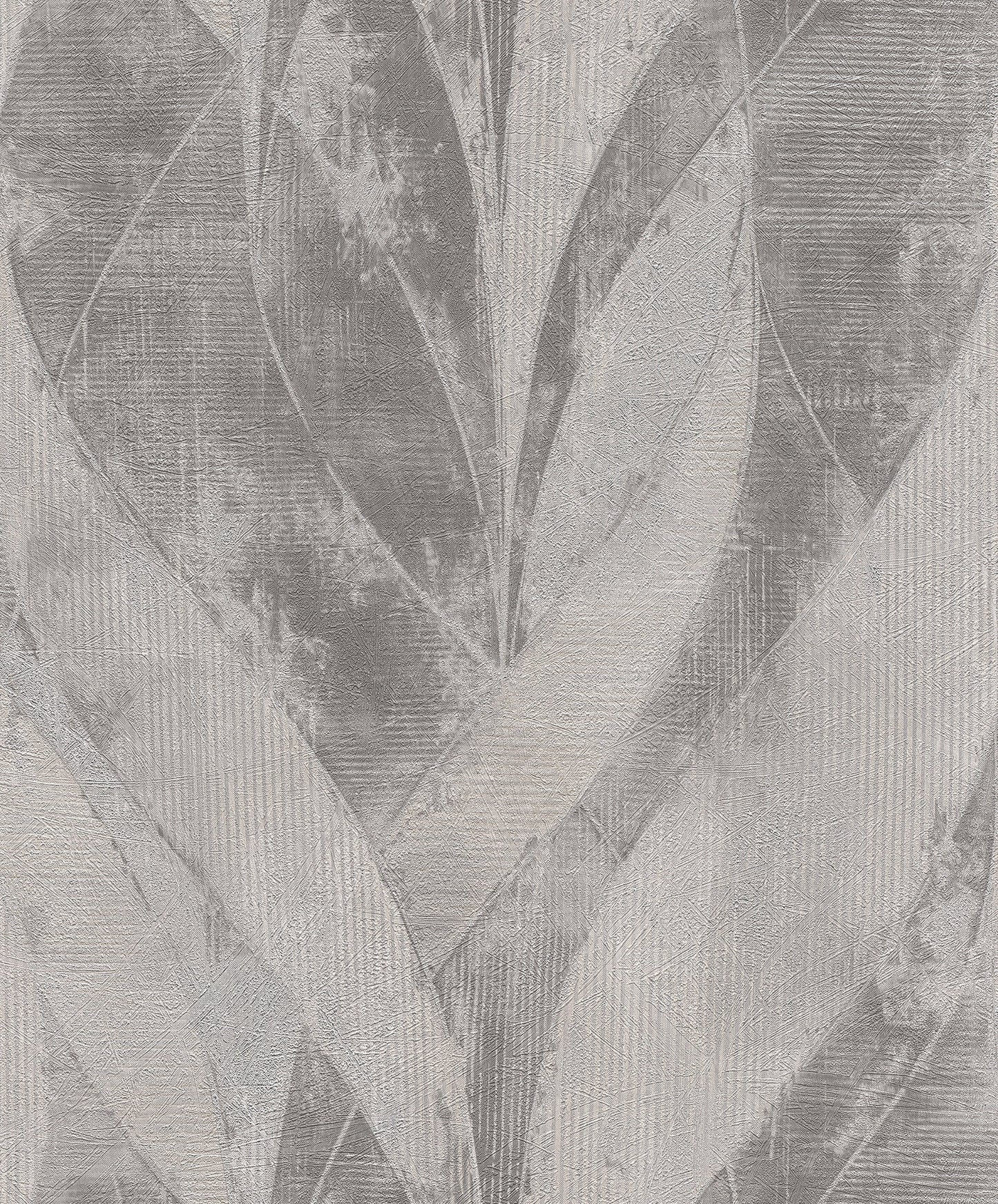 Advantage Blake Sterling Leaf Wallpaper