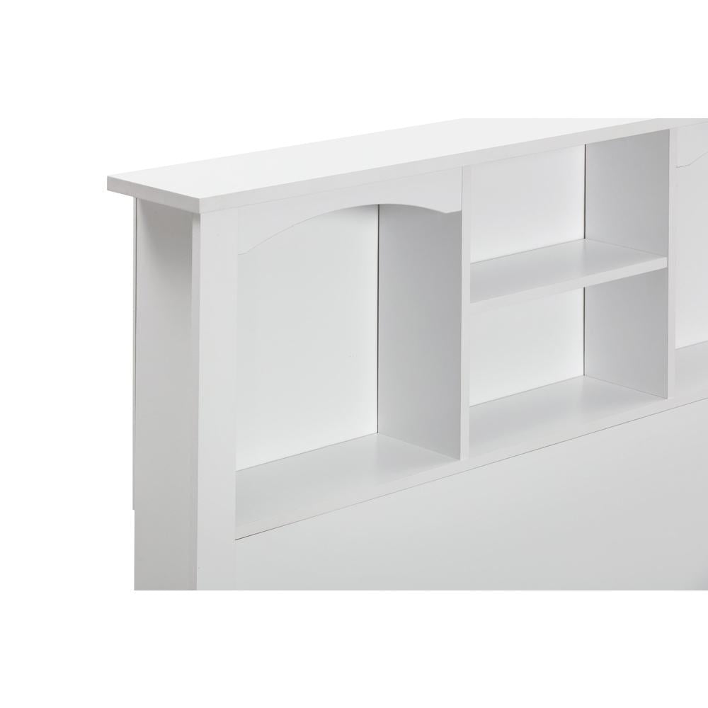 American Furniture Classics Twin Sized White Bookcase Headboard