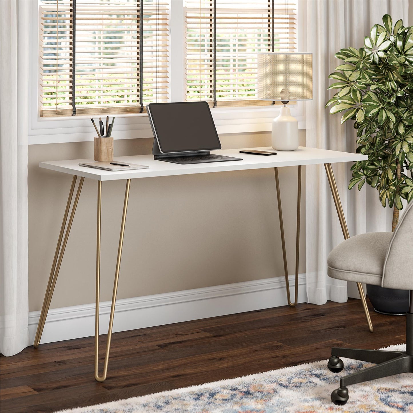 Ameriwood Home Owen Writing Desk, Black