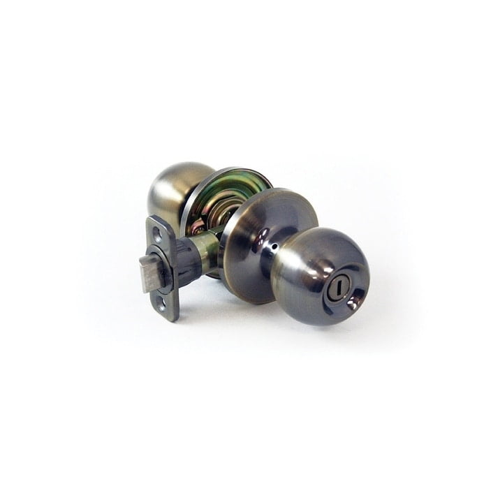 Atlas Classic Privacy Locking Door Knob, Oil Rubbed Bronze