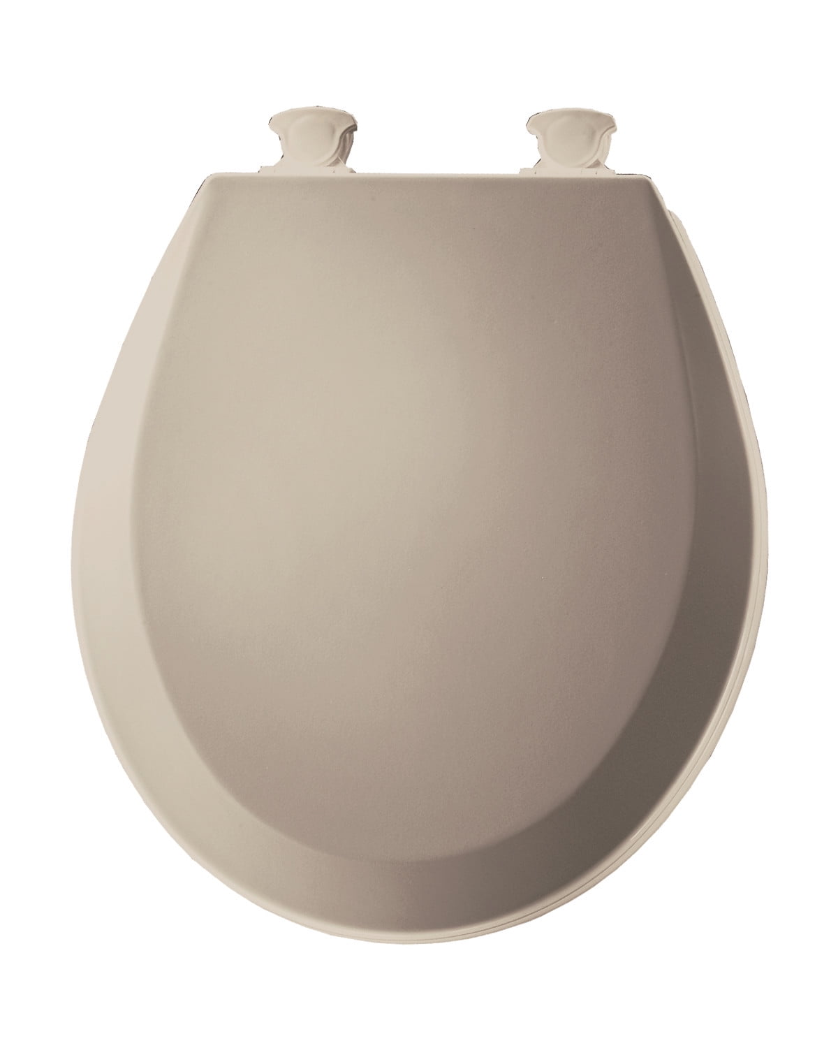 Bemis 500EC068 Round Closed Front Toilet Seat with Cover in Fawn Beige