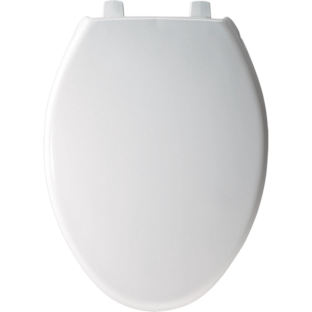 Bemis Hospitality Heavy-Duty Plastic Toilet Seat White