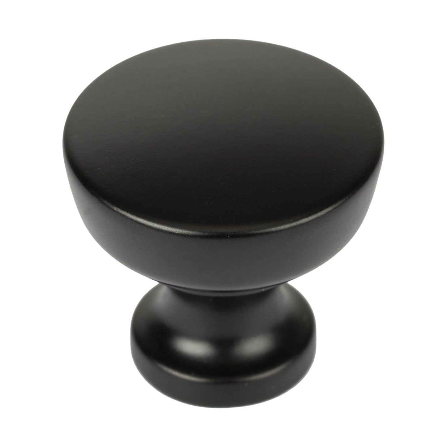 Better Homes & Gardens Modern Knob, Matte Black, 28 pack