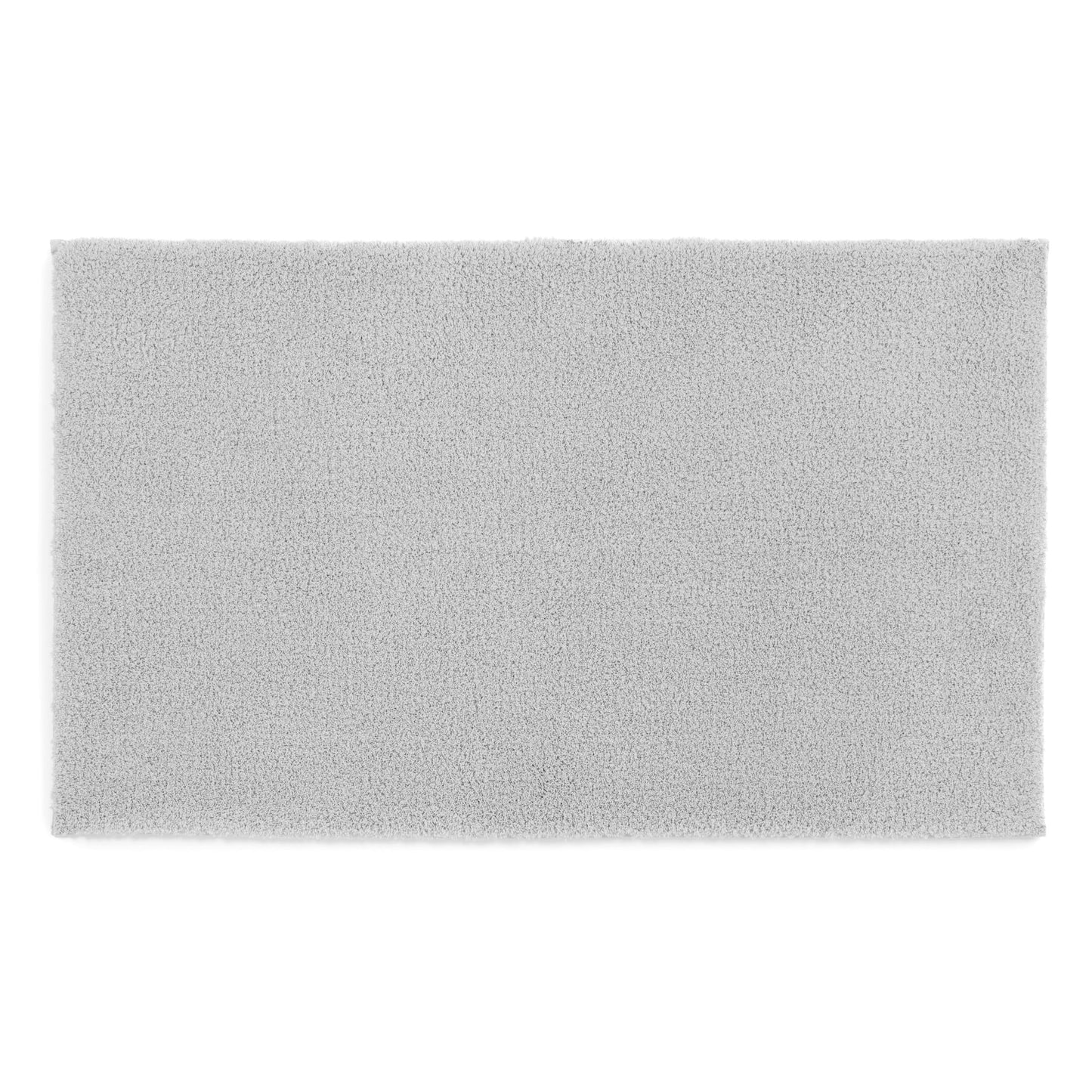 Better Homes & Gardens Ultra Soft Polyester Bath Rug, 23 x 39, Soft Silver