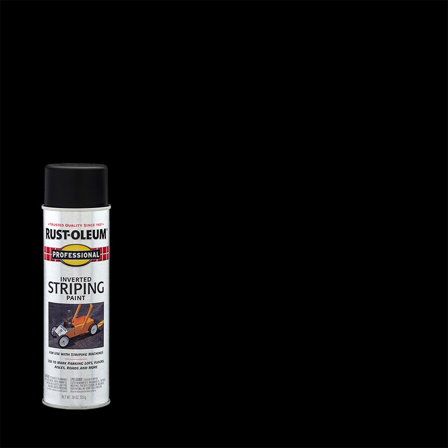 Paquete de 6, Amarillo, Pintura en Aerosol para Rayado Invertido Profesional Rust-Oleum-2548838, 18 oz