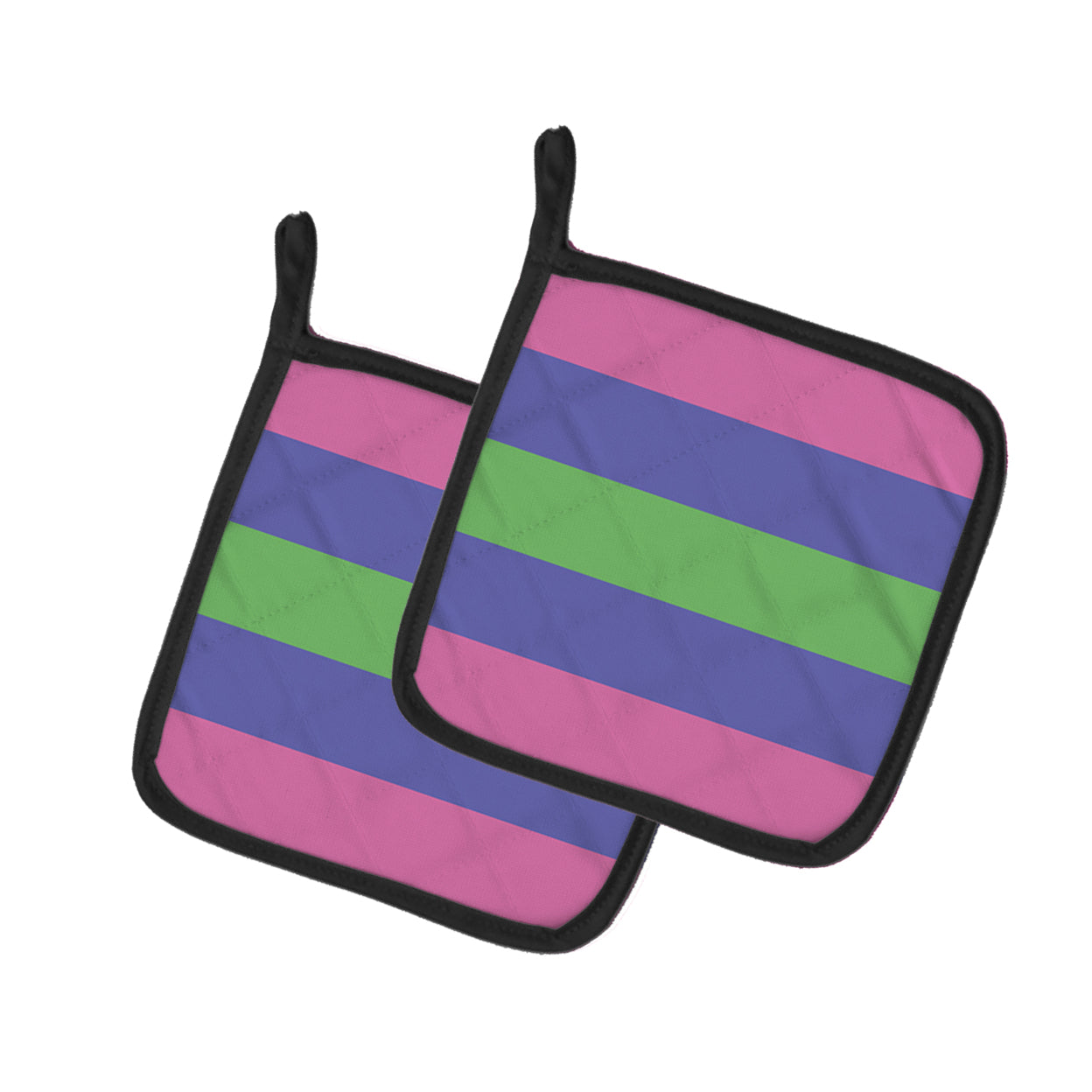 Carolines Treasures CK8007PTHD Pair of Pot Holders, 7.5HX7.5W, multicolor