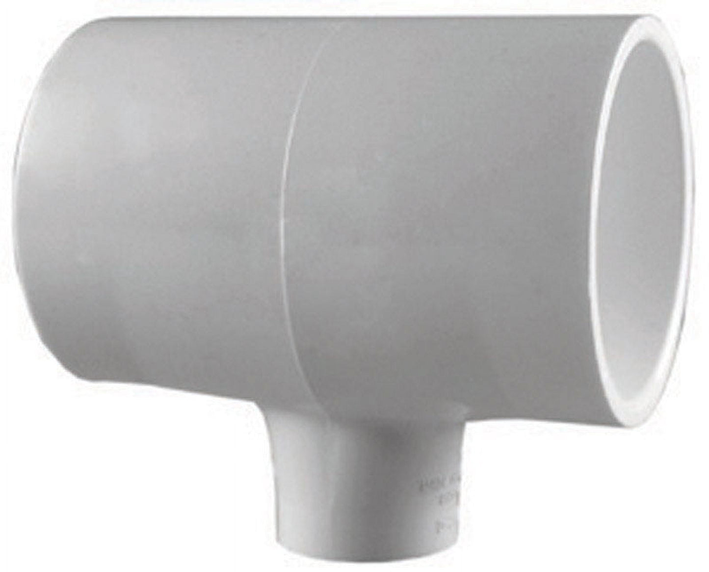 Charlotte Pipe Schedule 40 4 in. Slip x 4 in. Dia. Slip PVC Reducing Tee