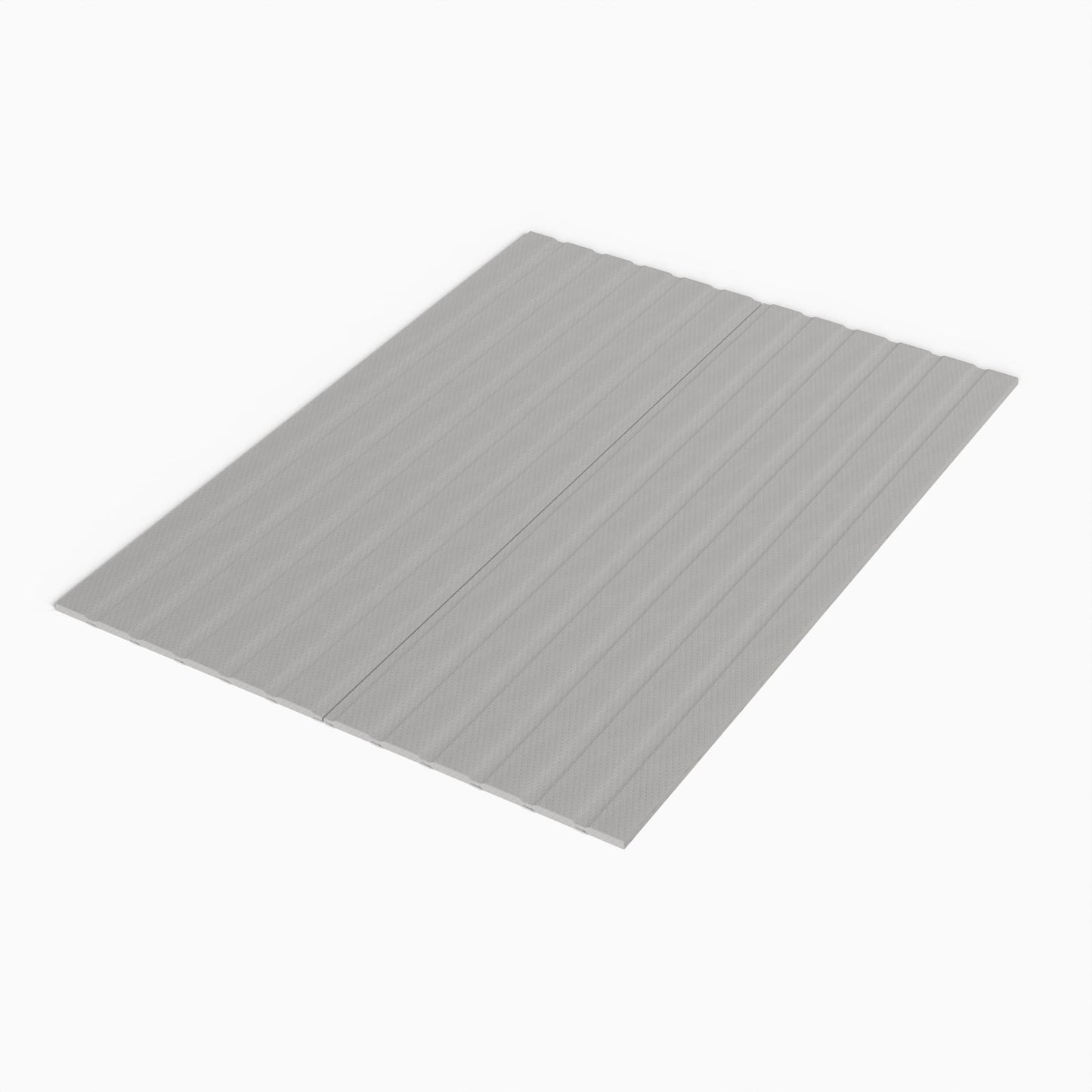 Continental Sleep, 0.75†Vertical Mattress Support Wood Slats with Cover, Twin XL, Gray